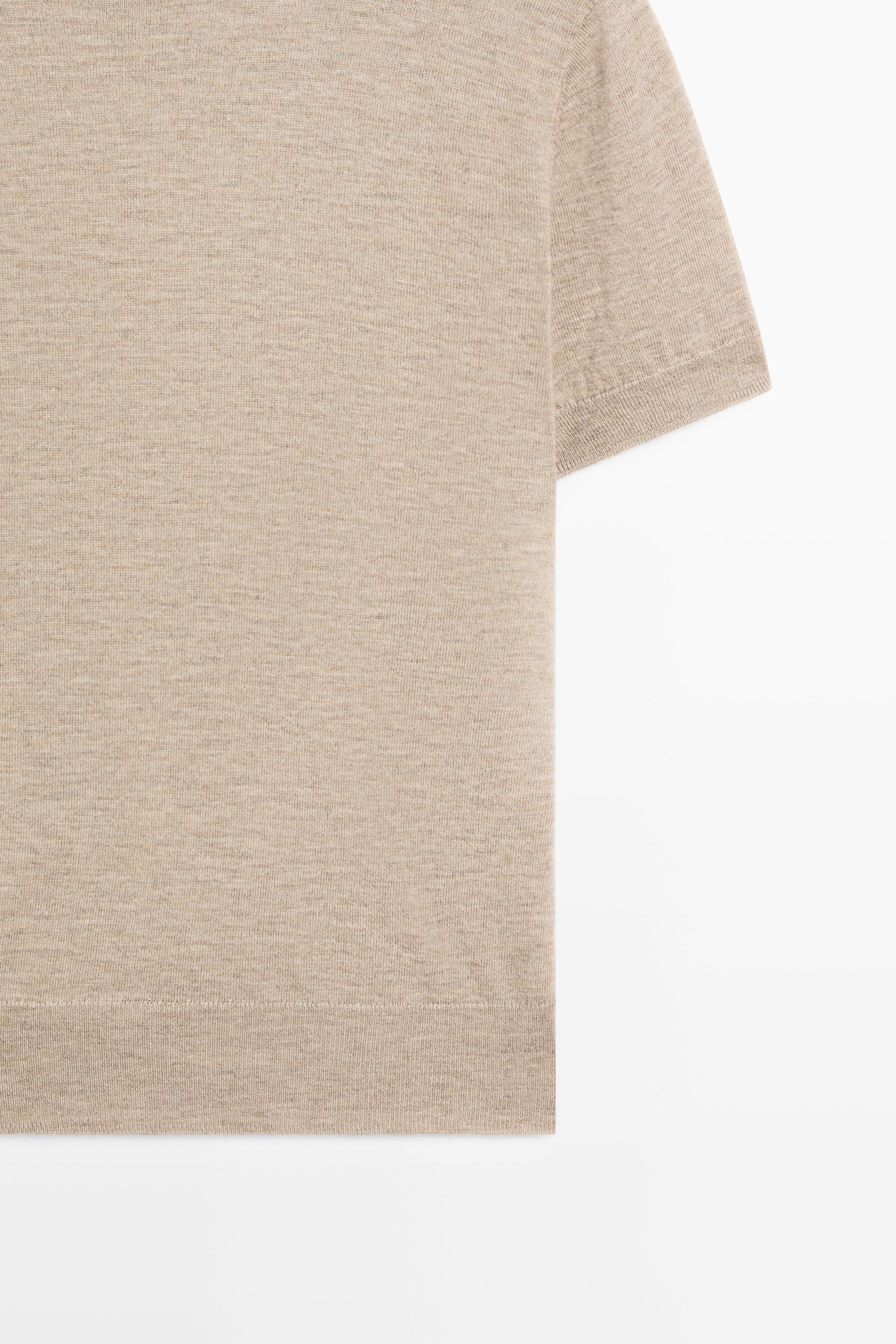 Pull en maille à col roulé