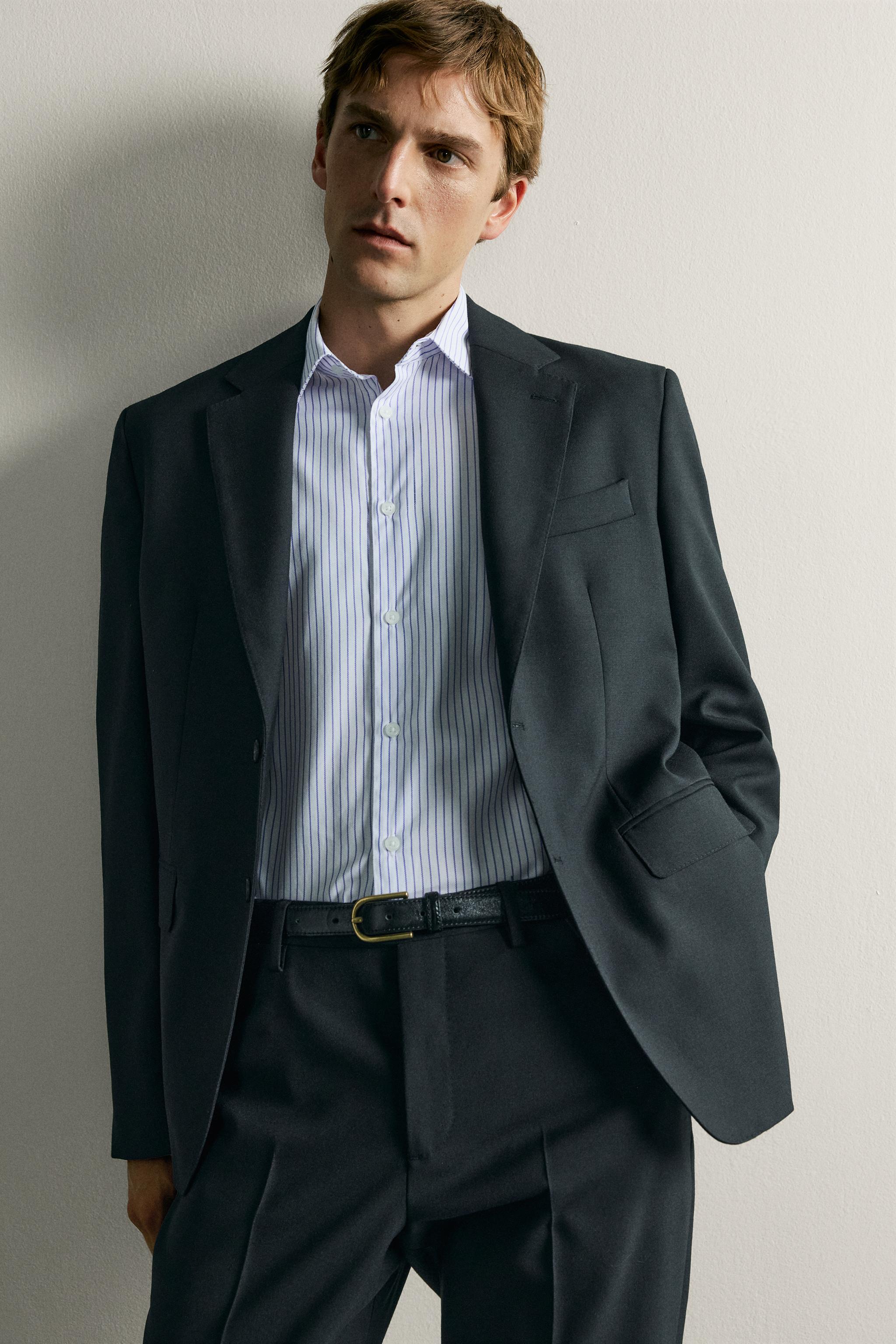 EASY CARE TEXTURED SHIRT