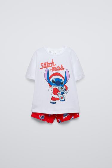 6–14 ЛЕТ/ ПИЖАМА С ПРИНТОМ «ЛИЛО И СТИЧ» © DISNEY — КРАСНЫЙ от Zara — изображение 0
