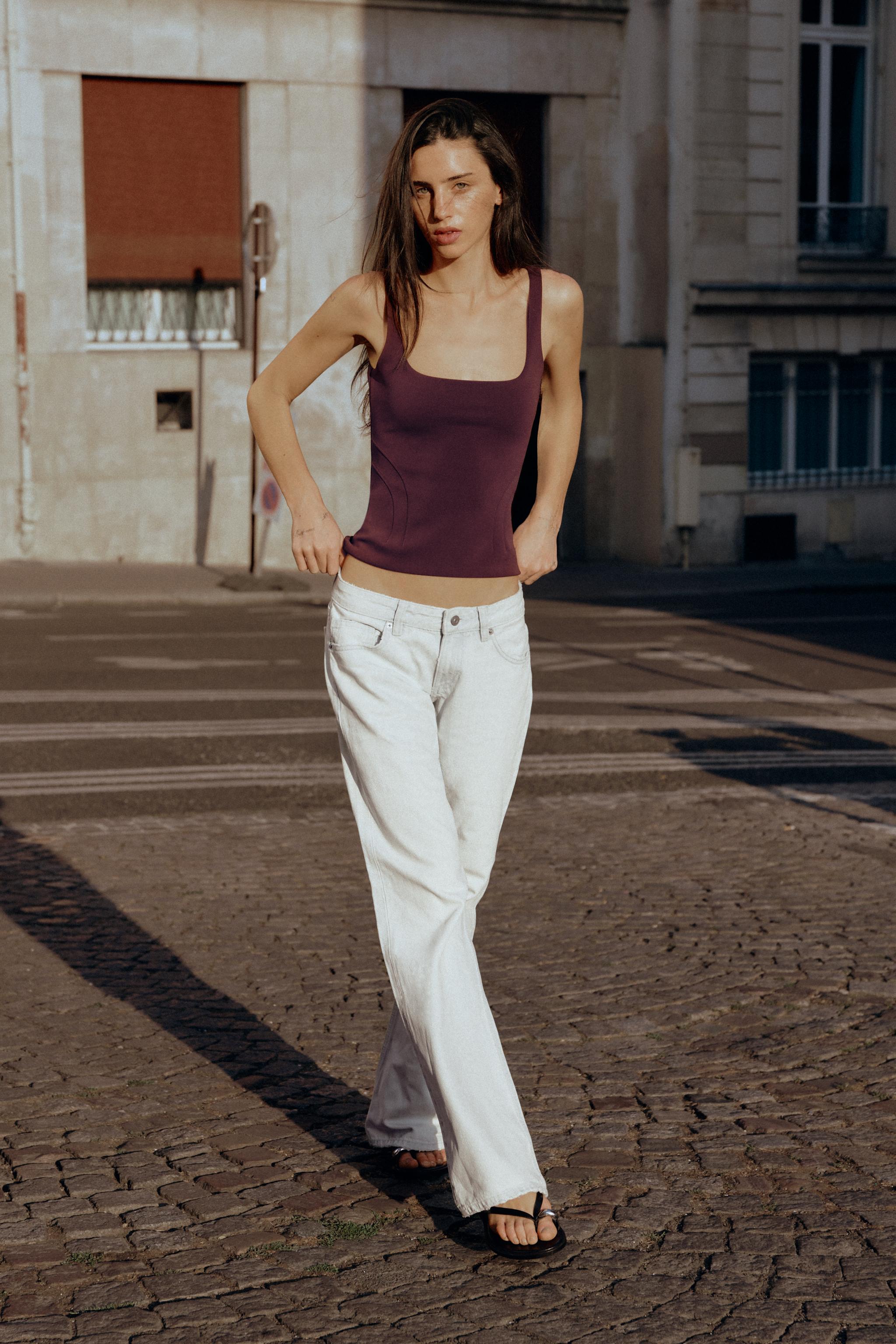 STRETCH CORSET TOP - White | ZARA United States