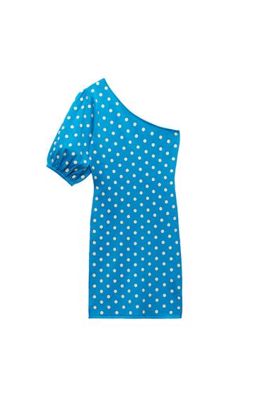 POLKA DOT KNIT DRESS