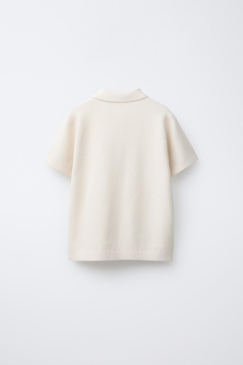 BASIC KNIT POLO SHIRT