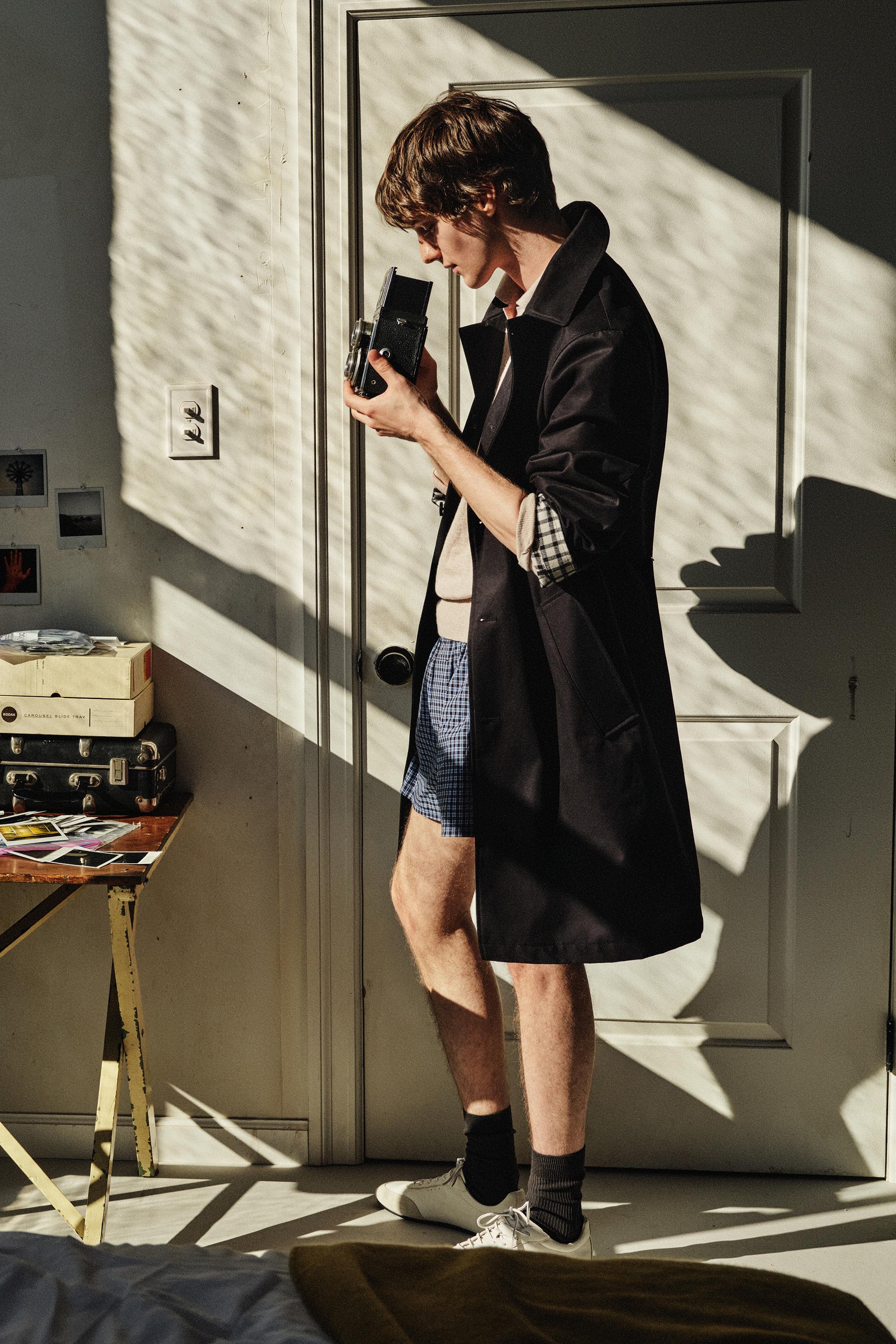 新品タグ付き zara ロング コットン トレンチコート メンズ S トレンチコート | メンズ | ZARA 日本