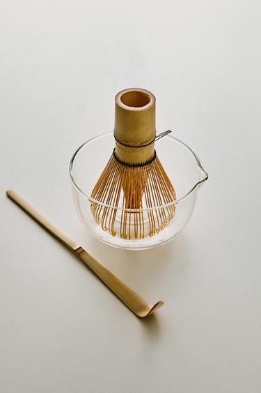 BOROSILICATE GLASS MATCHA TEA SET - Transparent by Zara