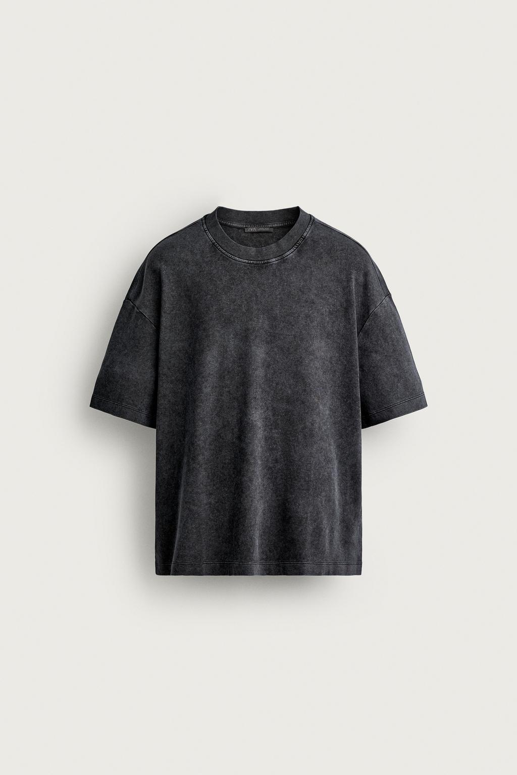 BASIC WASHED RELAXED FIT T-SHIRT