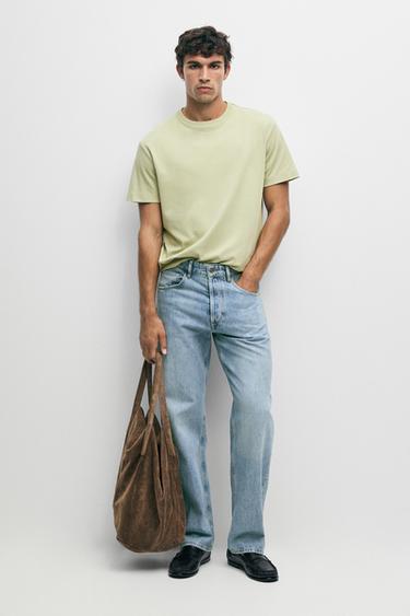 100% cotton short-sleeve T-shirt — Pistachio green 2
