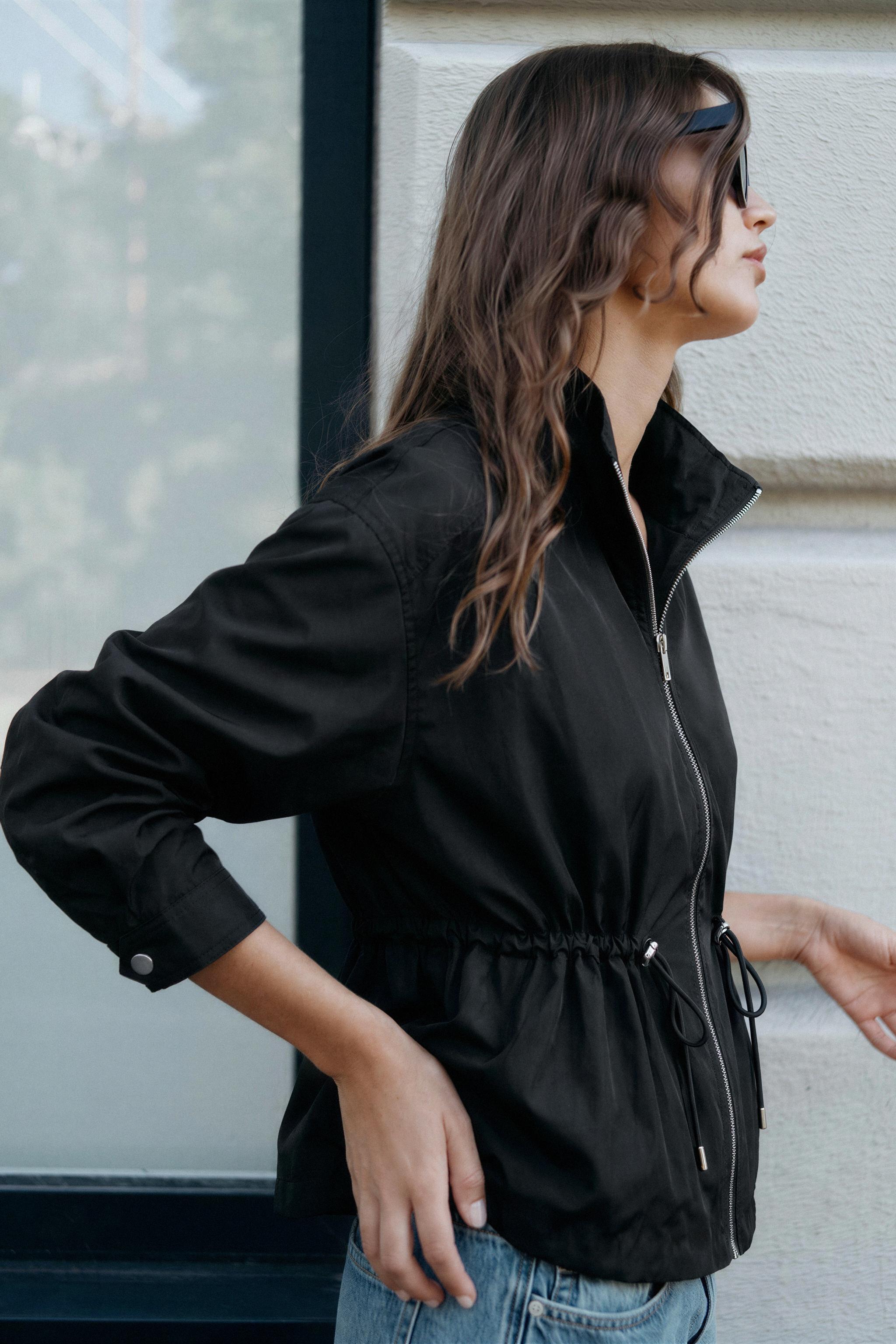 BLOUSON REMBOURRÉ À COL MONTANT