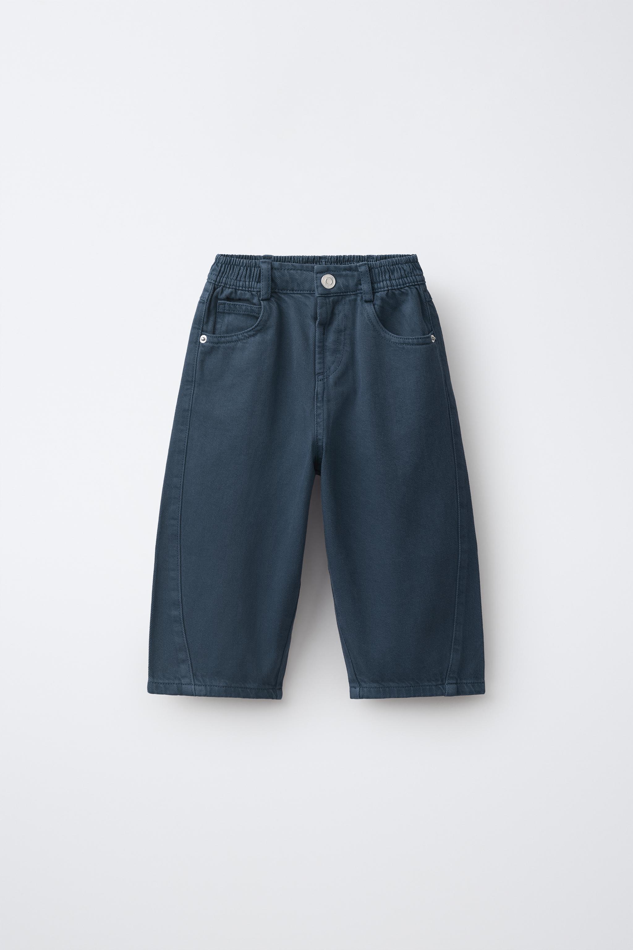 PANTALON BAGGY EN SERGE