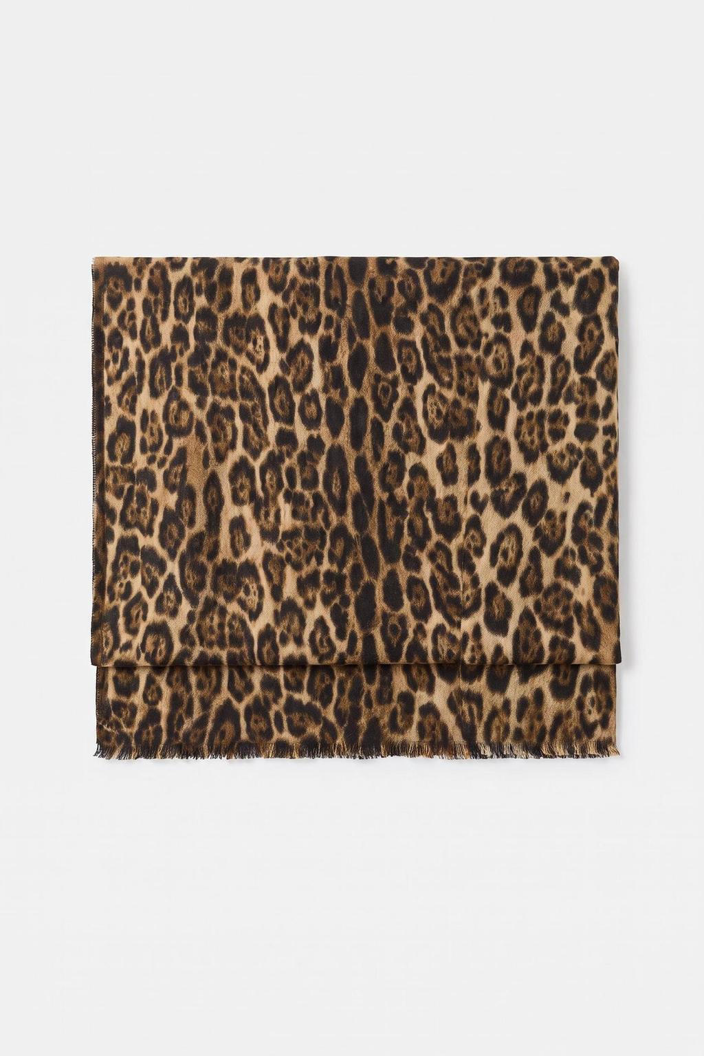 ANIMAL PRINT SCARF