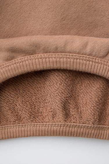EMBROIDERED ROOSTER SWEATSHIRT - Light brown by Zara - Image 3