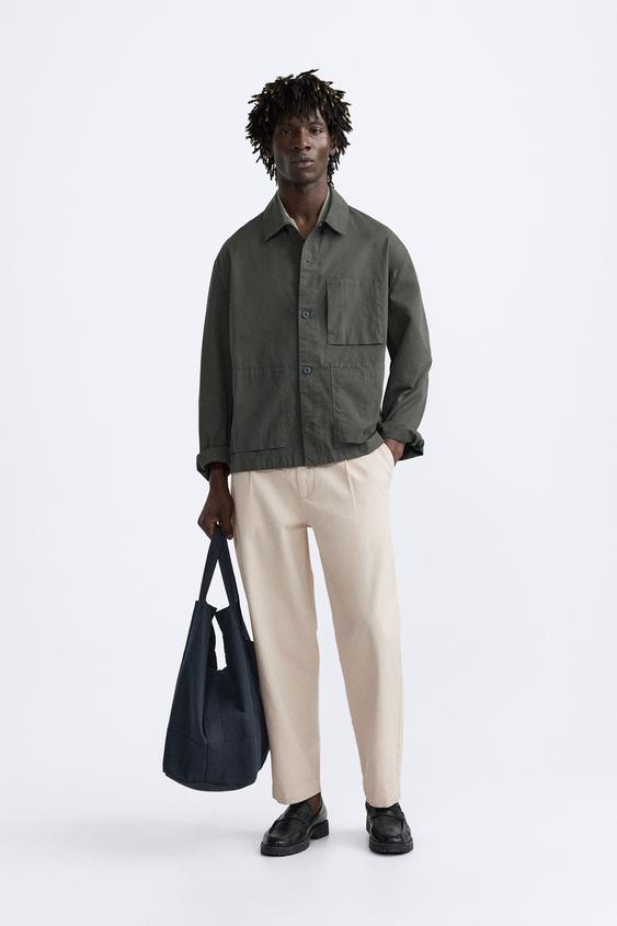 Zahara Chic Linen Pants - Mustard Brown