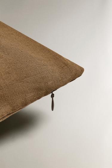 HOUSSE DE COUSSIN BRODÉE - Beige clair de Zara - Image 3