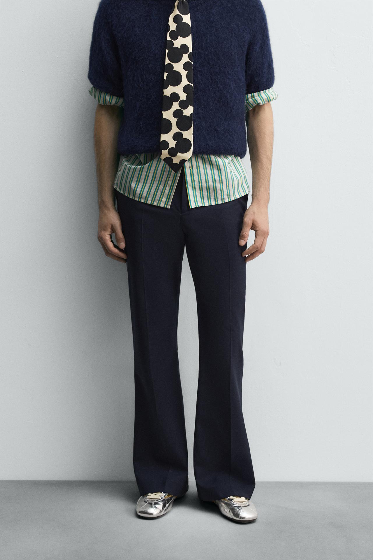 FLARE-FIT TROUSERS HARRY LAMBERT FOR ZARA X DISNEY
