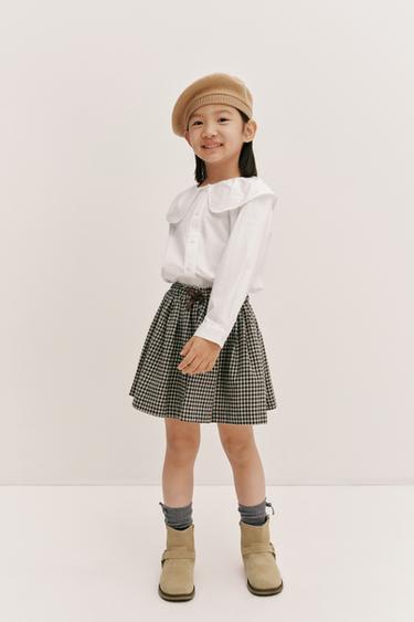 PETER PAN COLLAR SHIRT - White by Zara