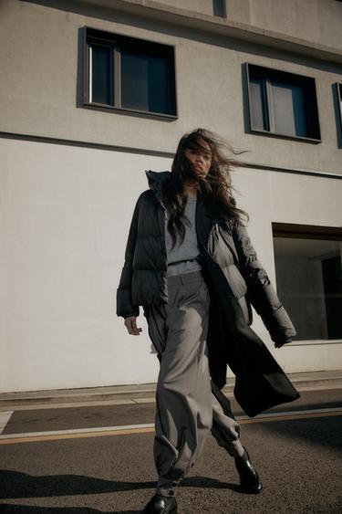 ZW COLLECTION LIMITED EDITION WOOL TROUSERS - Grey by Zara