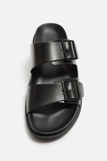 DOUBLE-STRAP SANDALS - Black by Zara - Image 4