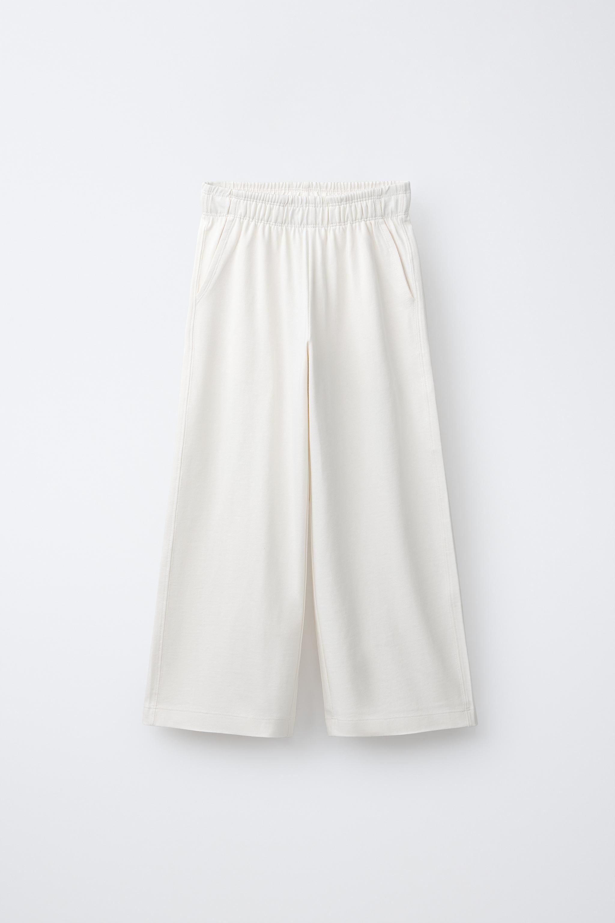 HEAVY JUMPER WIDE LEG PANTS
