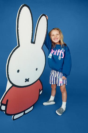 CELANA BERMUDA PLUSH BERGARIS MIFFY™ MERCIS BV © - Biru / Putih dari Zara