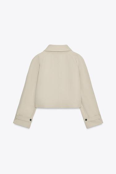 TRENCH COURT ZW COLLECTION - Beige de Zara - Image 6
