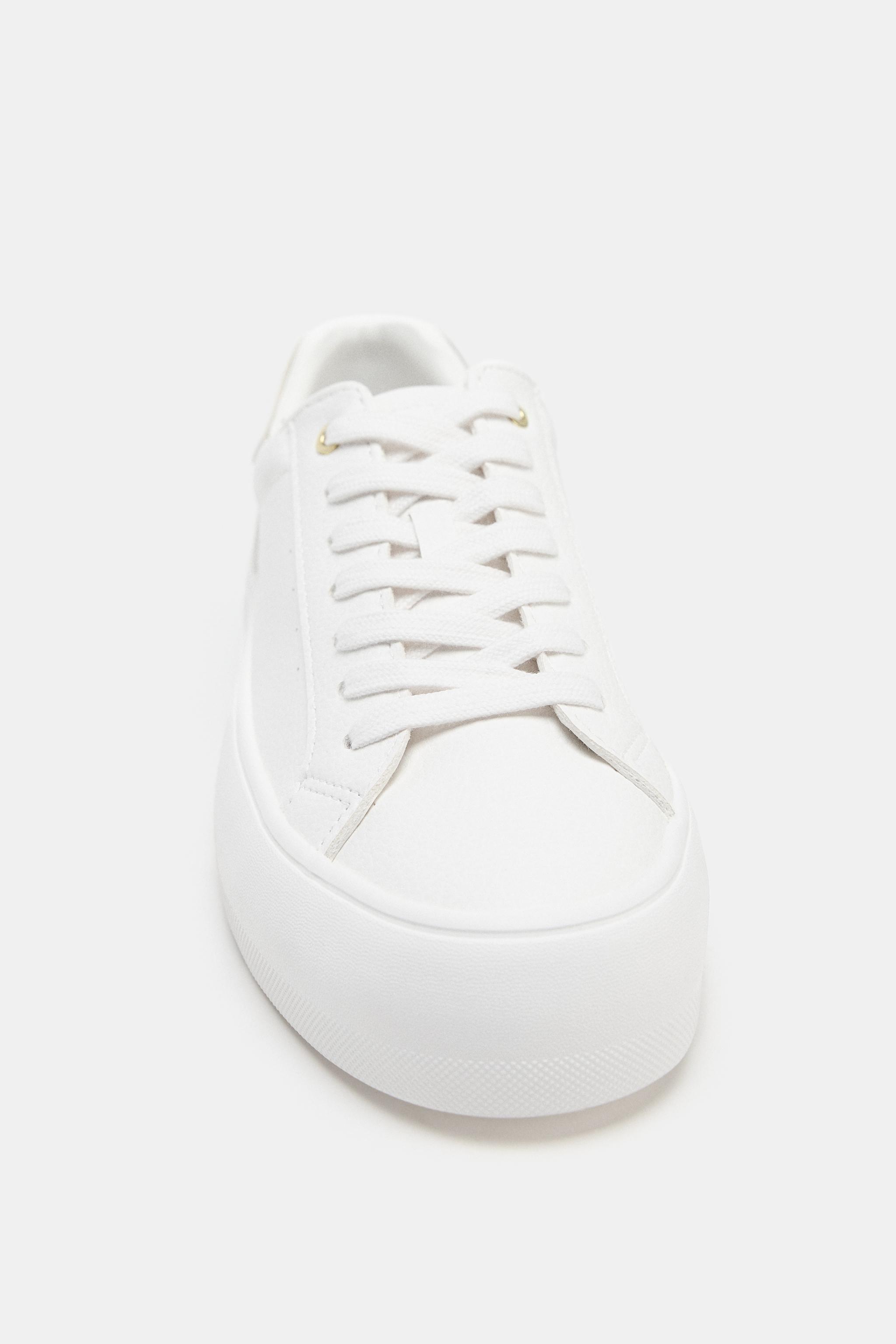 CONTRAST SNEAKERS - White | ZARA United States