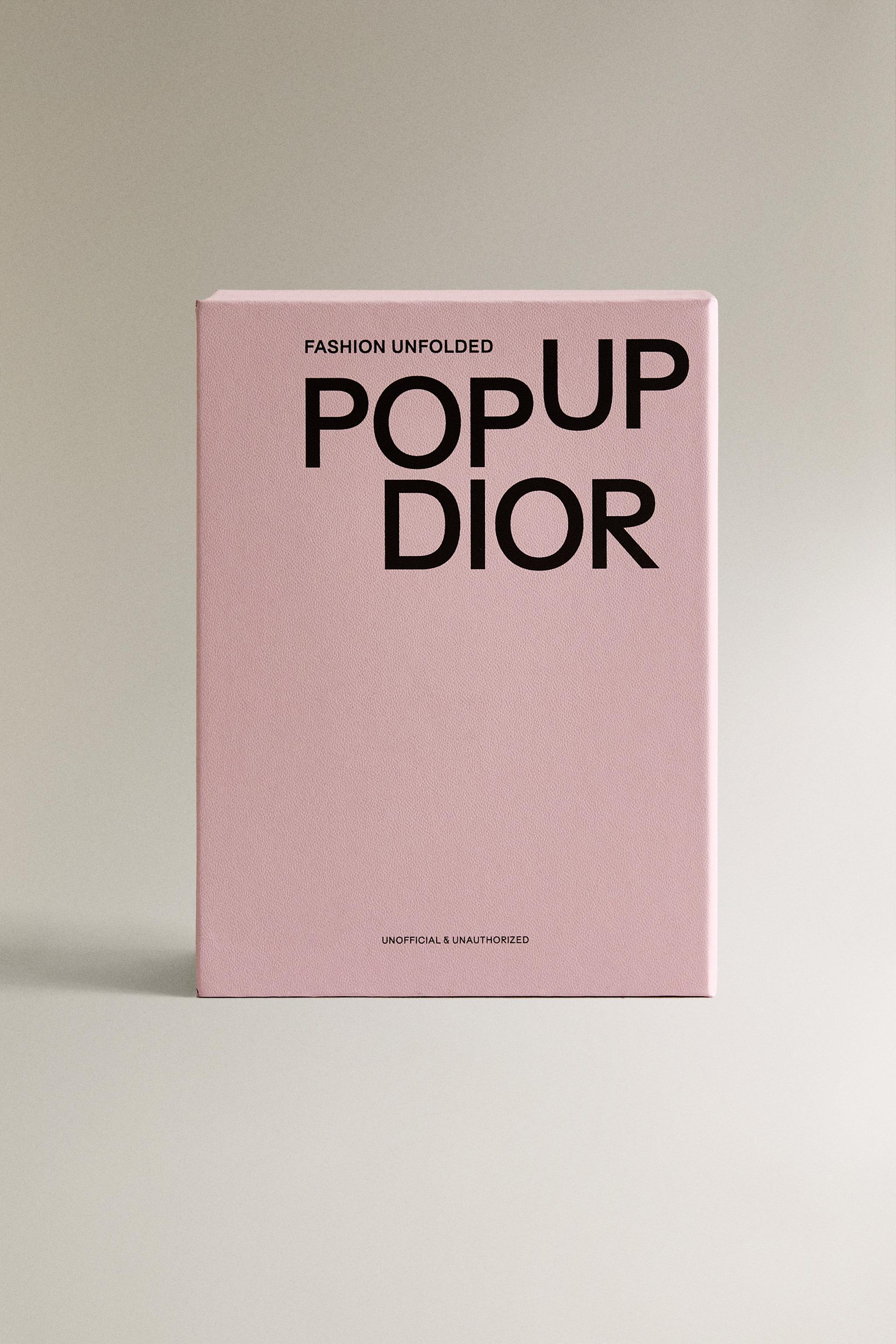 LIVRE FASHION UNFOLDED "POP UP" DIOR (ANGLAIS)