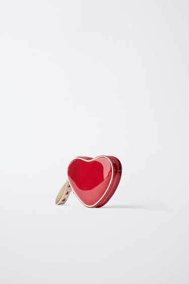 TROUSSE DE TOILETTE EN VINYLE SAINT-VALENTIN - Rouge de Zara - Image 1