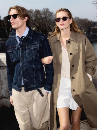 Zara SBL-90s - Ecru / Khaki - Image 0