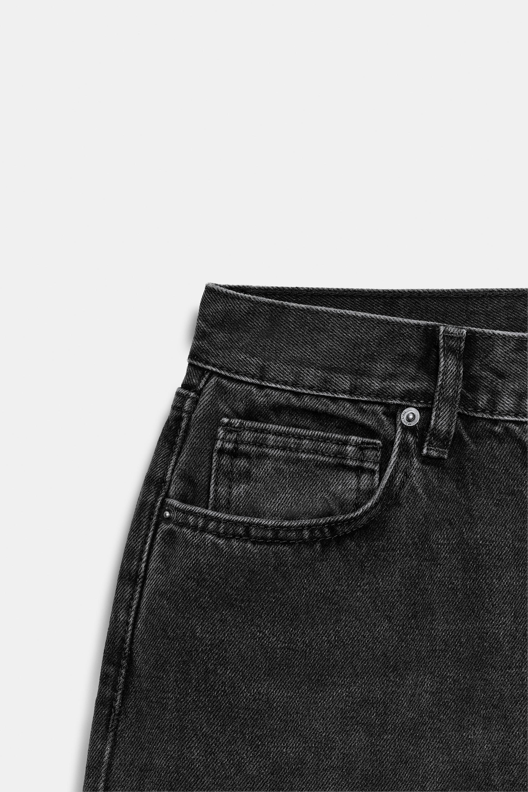 ZW COLLECTION MID-RISE BAGGY FIT JEANS