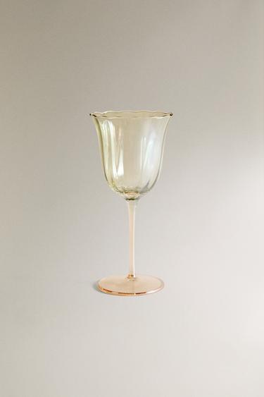 종 모양 유리잔 - Zara의 블루 - 이미지 0