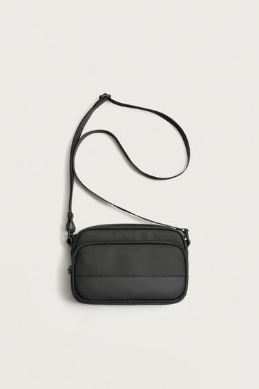 BANDOLERA ENGOMADA - Negro de Zara