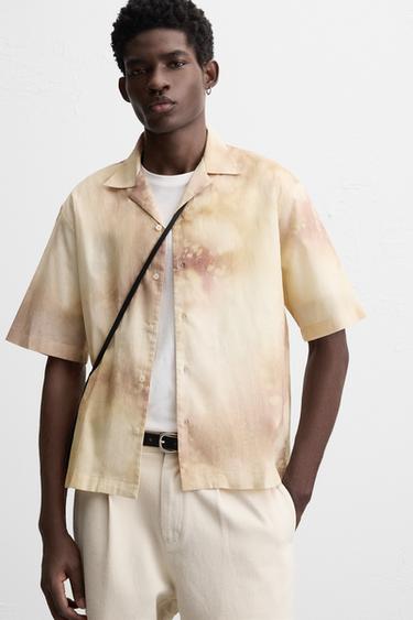 ABSTRACT PRINT SHIRT - Multicoloured by Zara