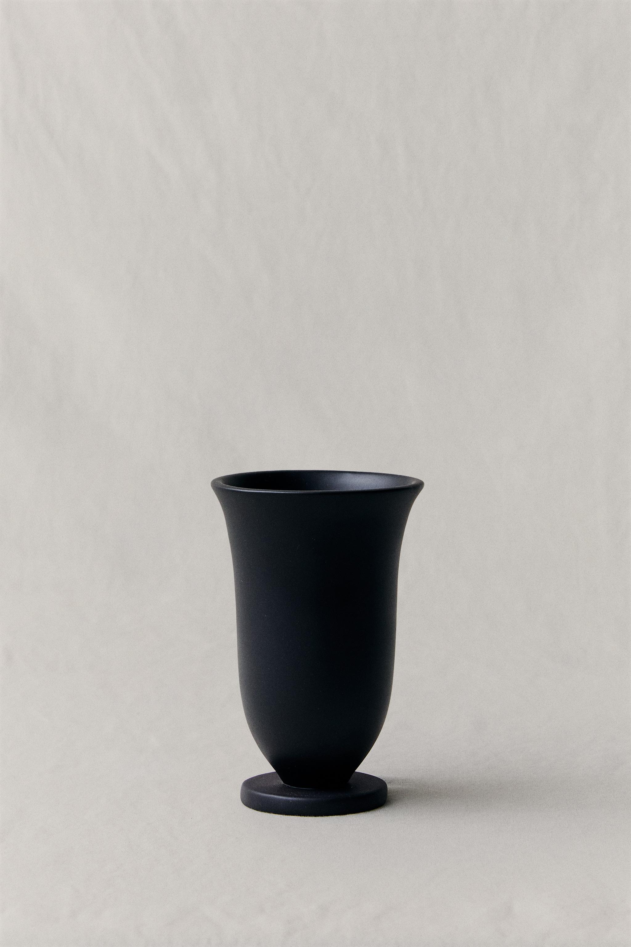 Zara STONEWARE CHALICE VASE STUDIO MARY LENNOX — фото 5