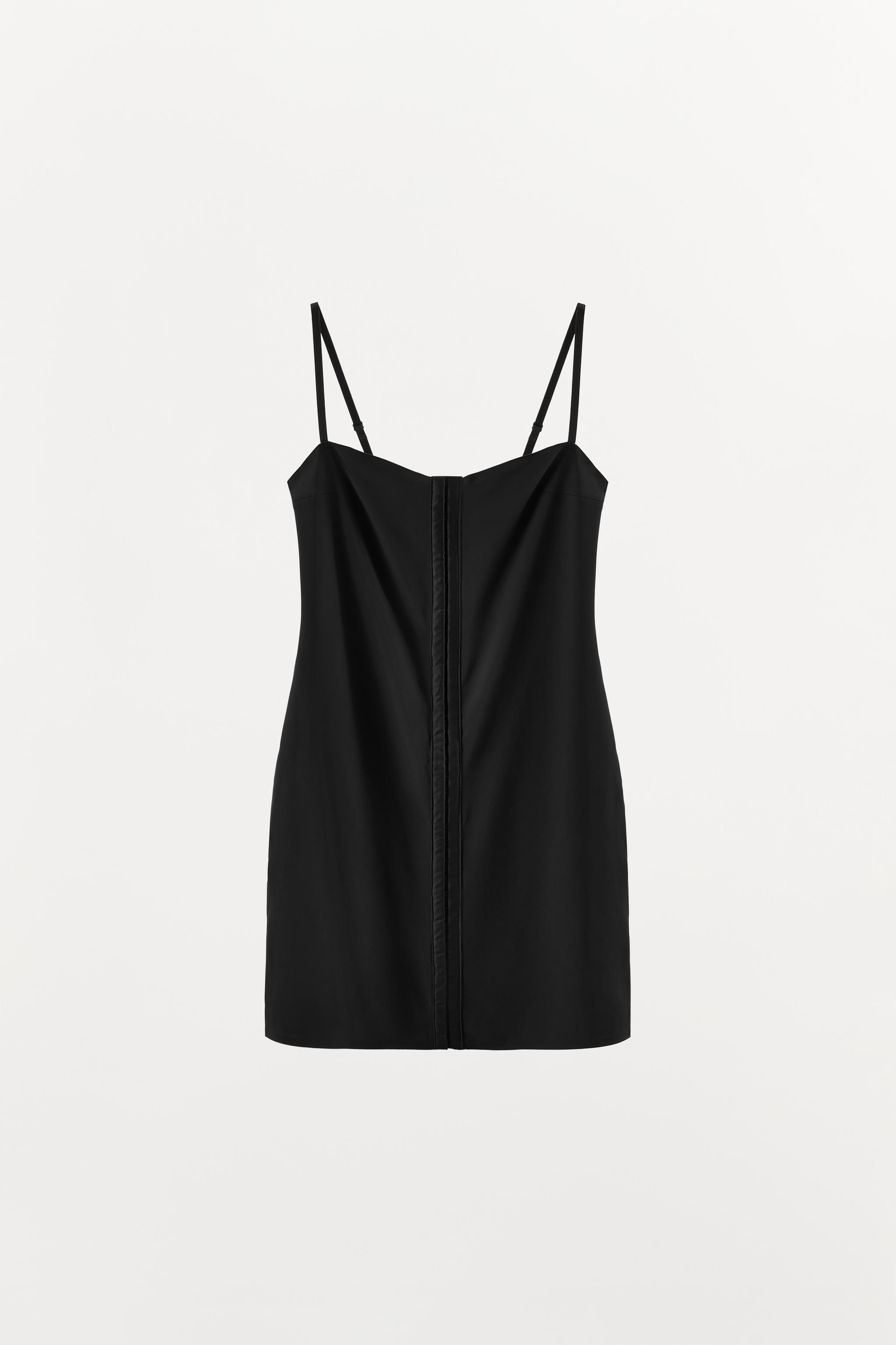 ROBE COURTE AVEC CROCHETS EN POLYAMIDE