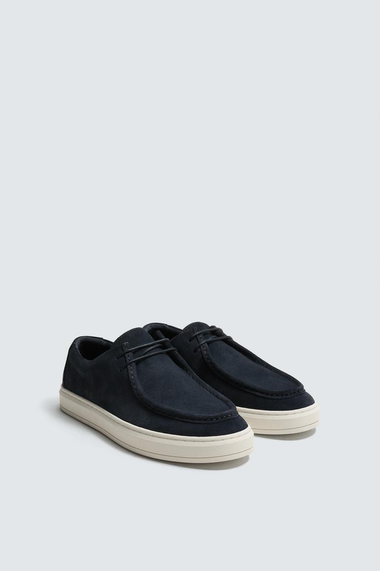 ZARA CASUAL LEATHER SHOES