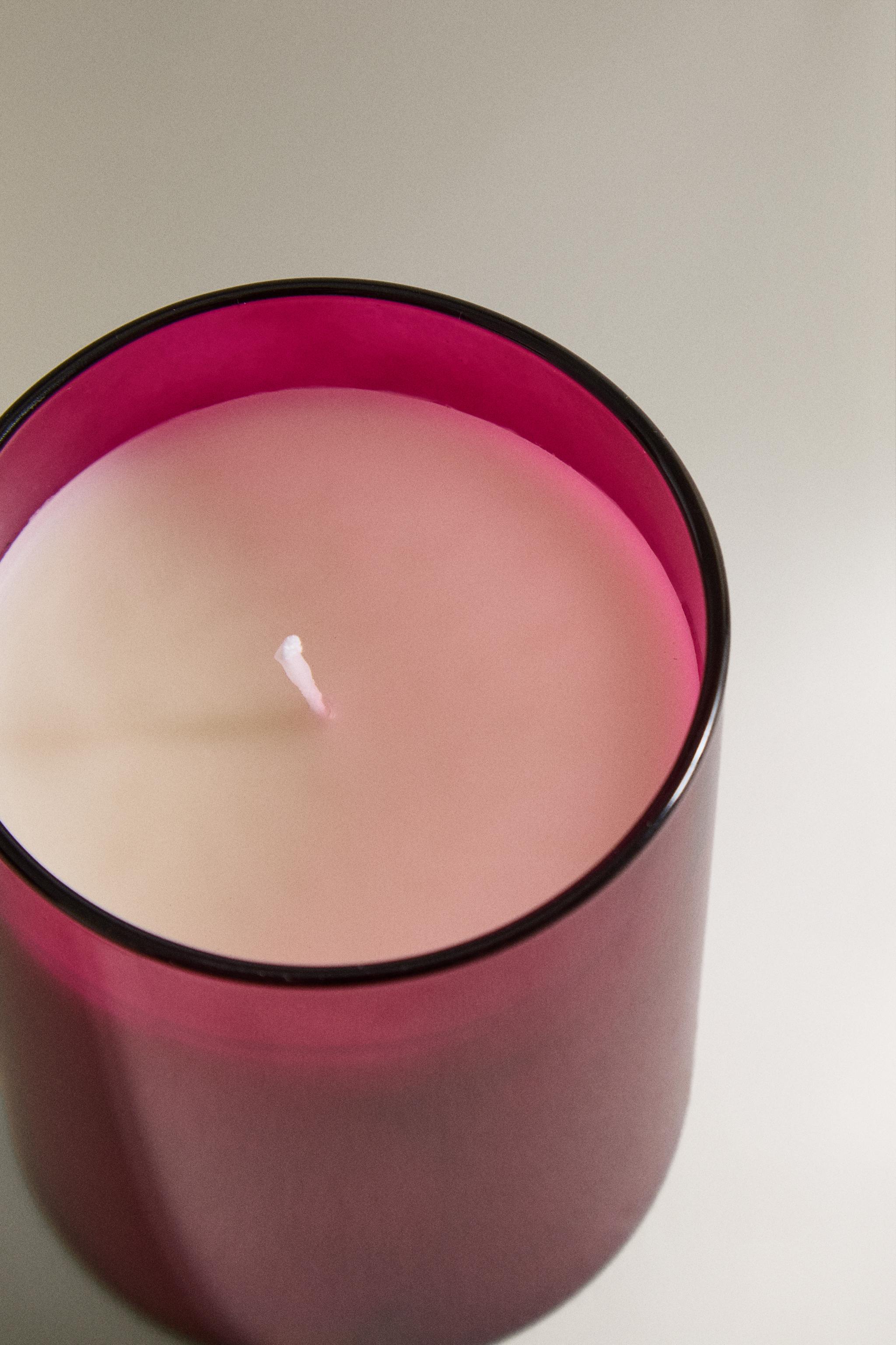 (220 G) GINGERBREAD BOROSILICATE GLASS SCENTED CANDLE