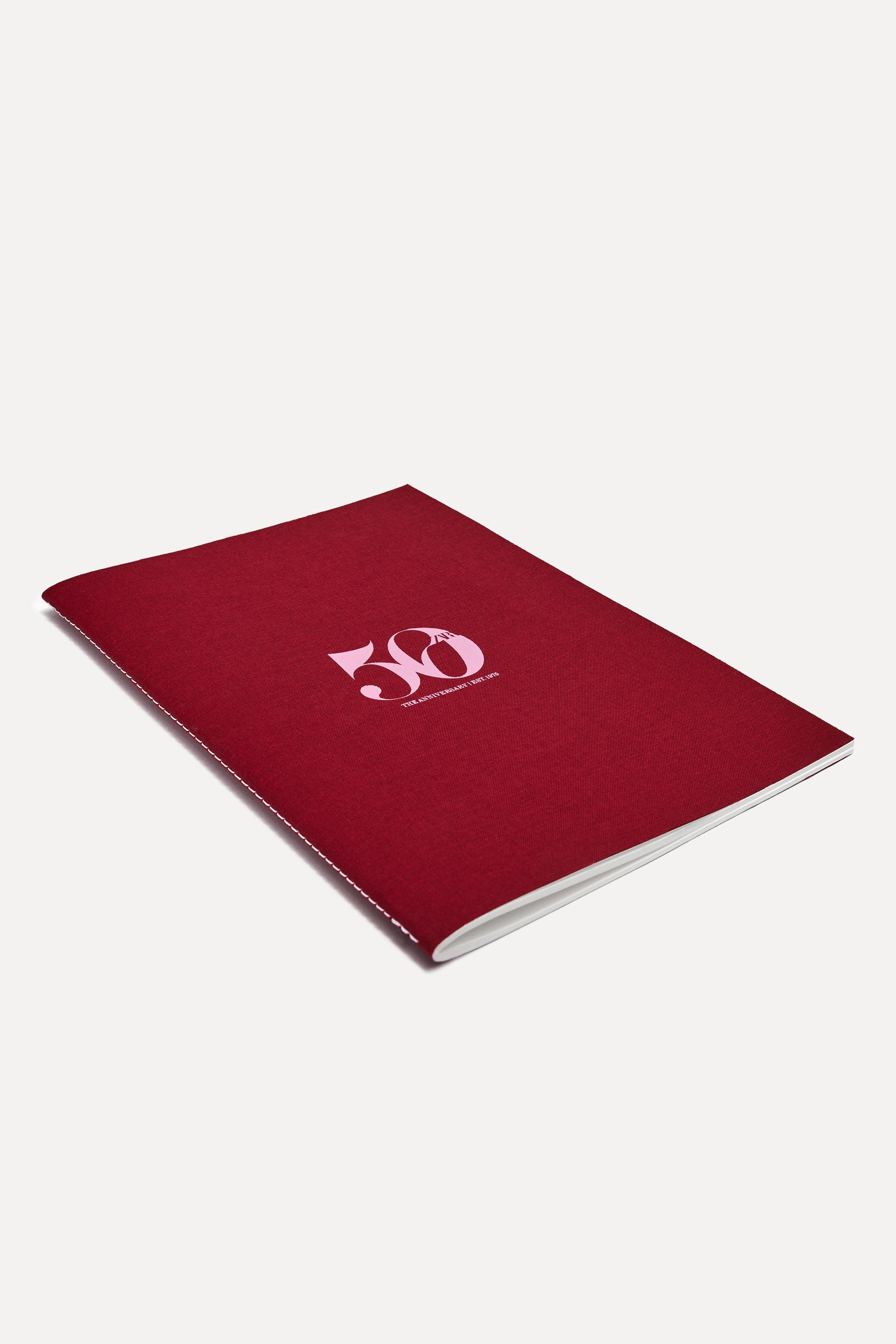 GRAND CARNET ZARA 50E ANNIVERSAIRE