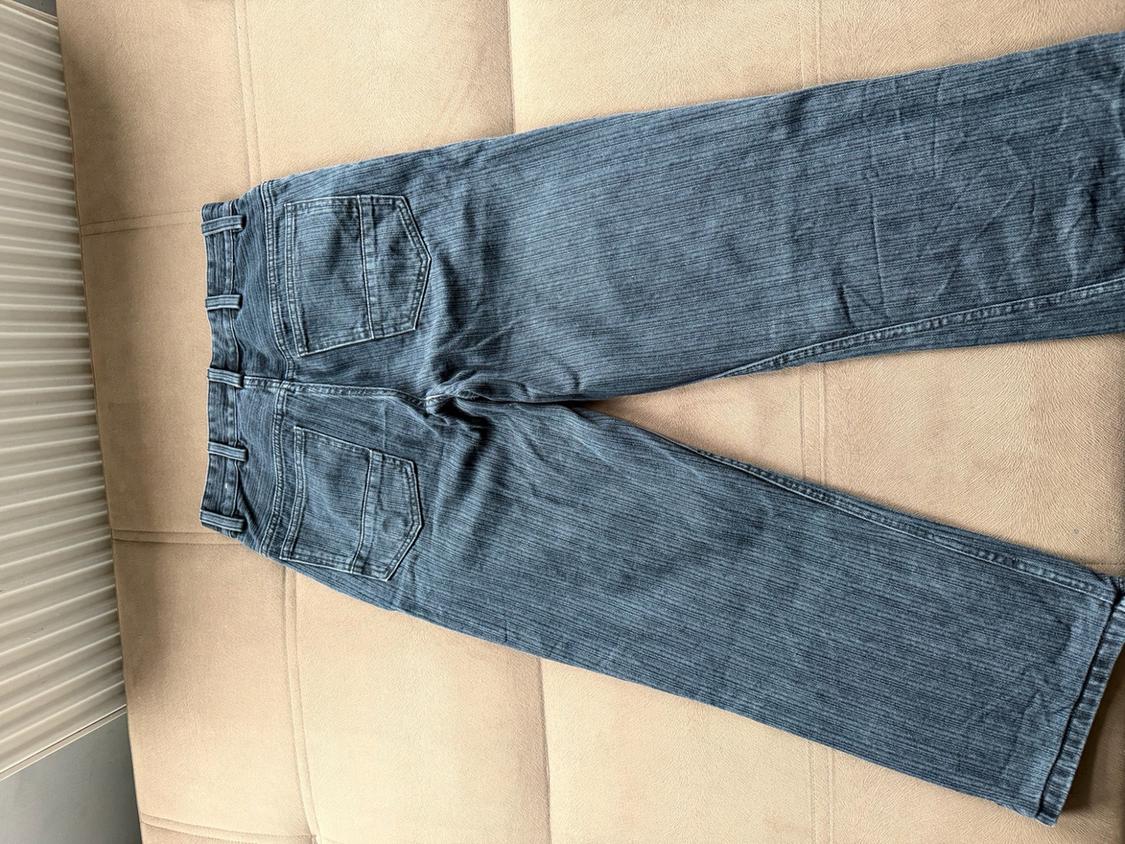 TEXTURED STRIPE JEANS - Image 3