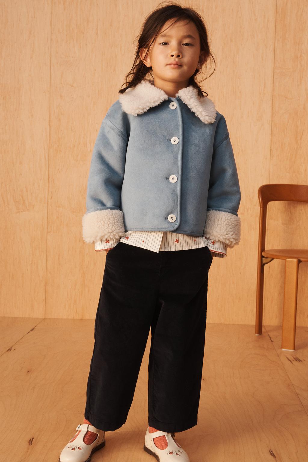 LIMITED EDITION DOUBLE-FACED REVERSIBLE FAUX SHEARLING JACKET