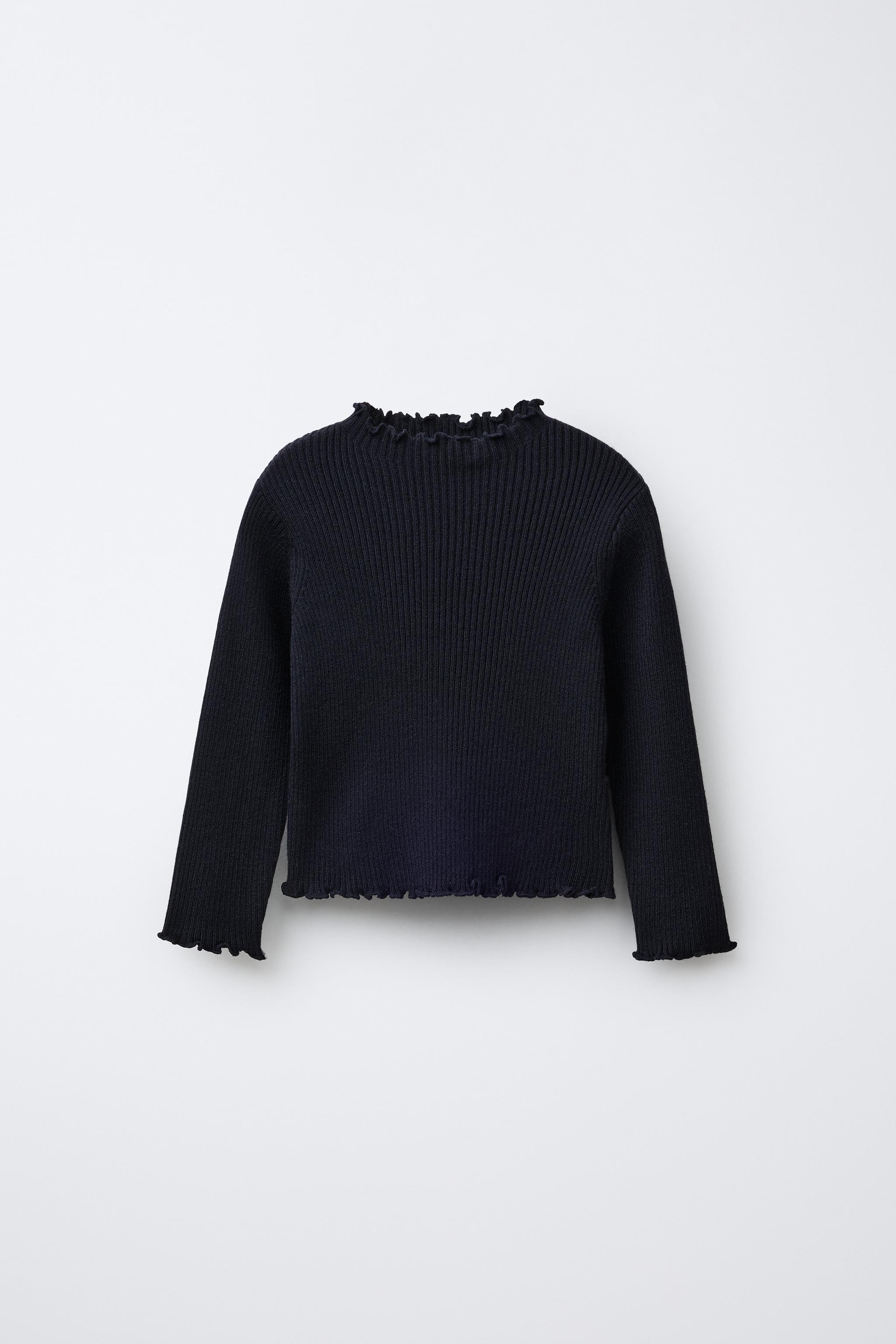 RIBBED KNIT JUMPER