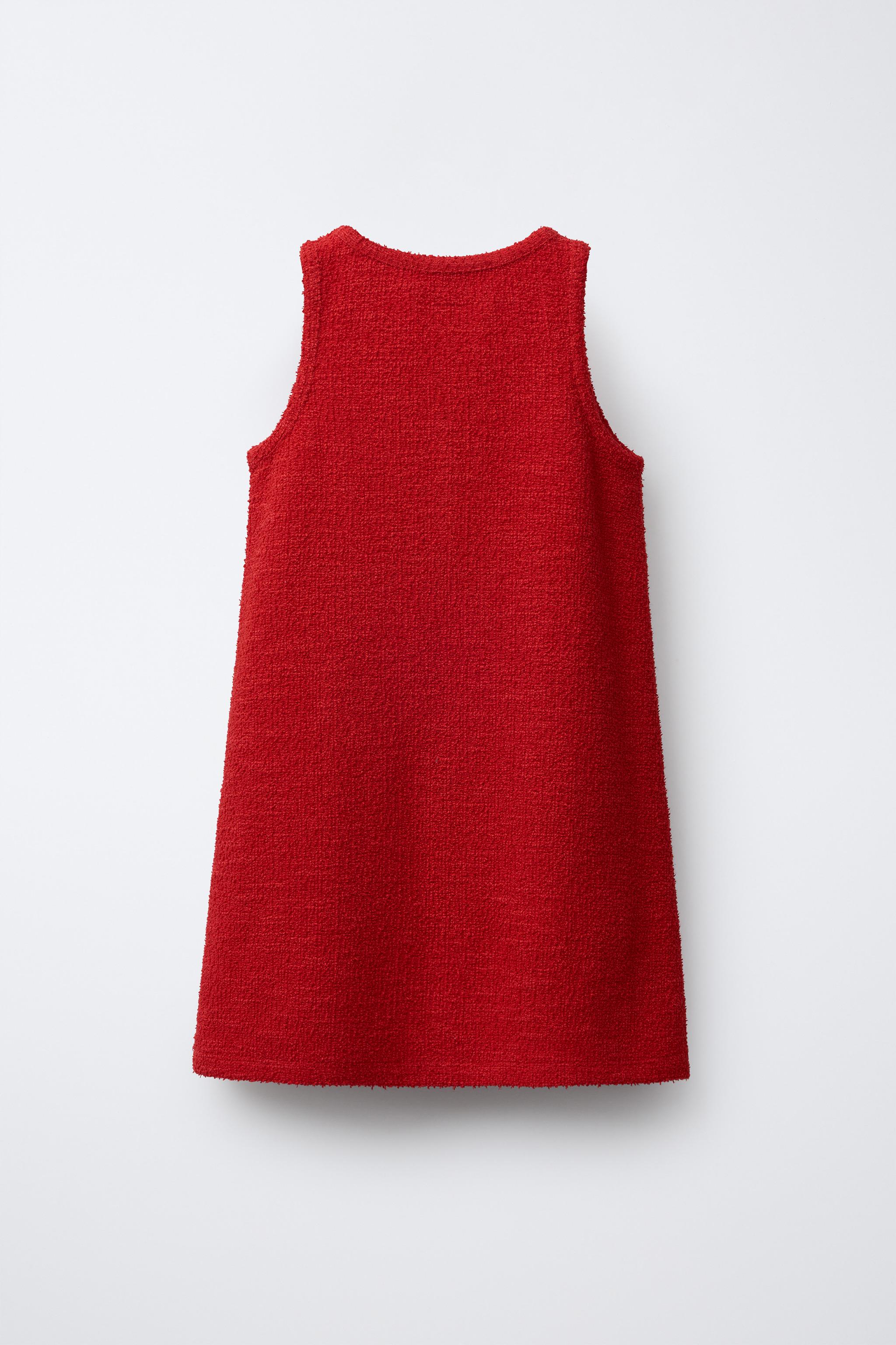 ROBE-SALOPETTE STRUCTURÉE À BOUTONS
