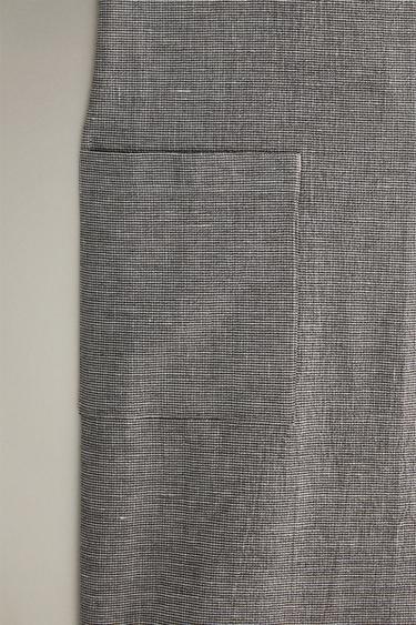 TABLIER LIN - Vert de Zara - Image 2