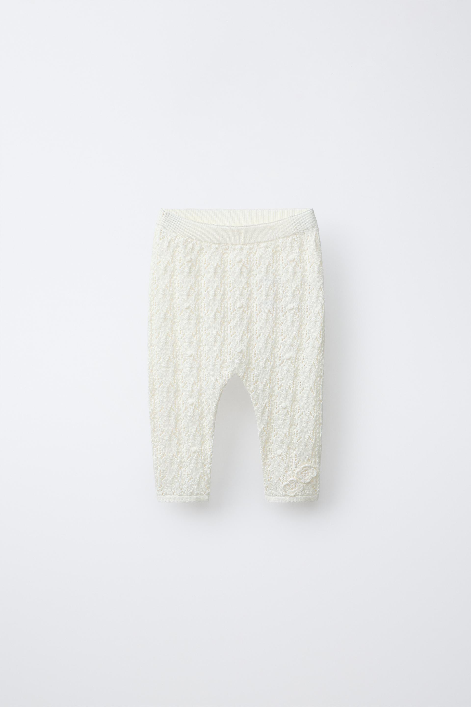 Open-Knit Trousers