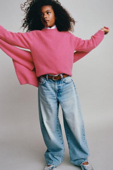 100% CASHMERE SWEATER - Bubble gum by Zara