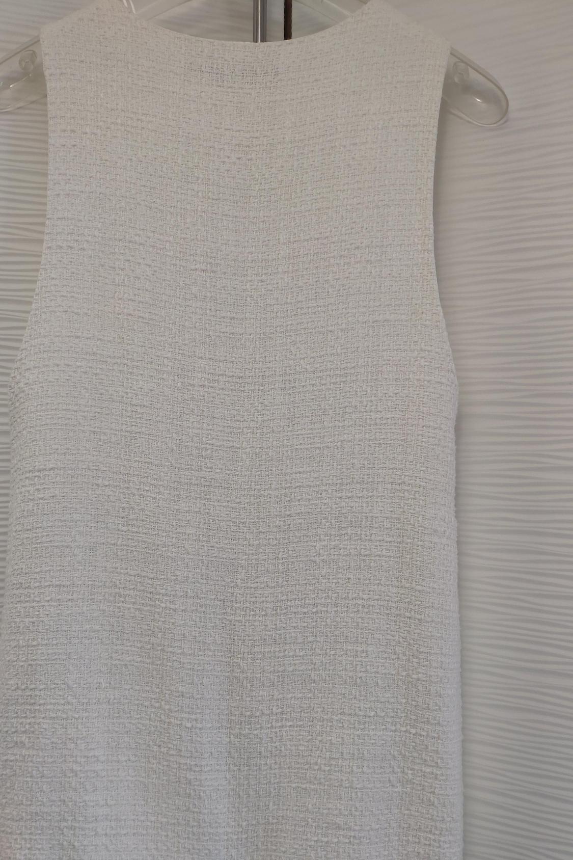 VESTIDO TWEED BLANCO - Image 2