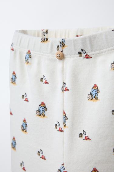 PADDINGTON™ SOFT TOUCH LEGGINGS - Ecru by Zara - Image 2