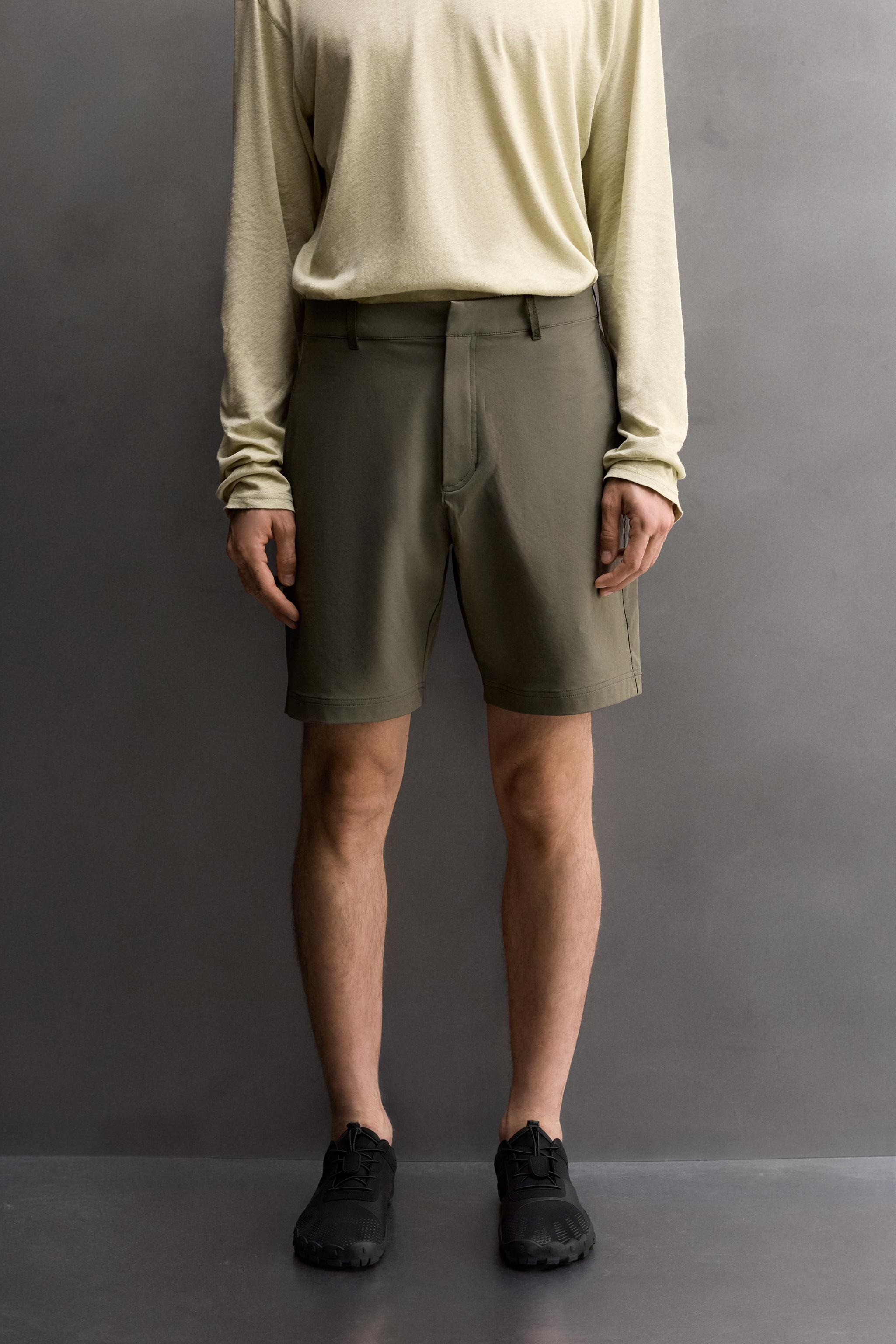 8” CLIMBING SHORTS — Green
