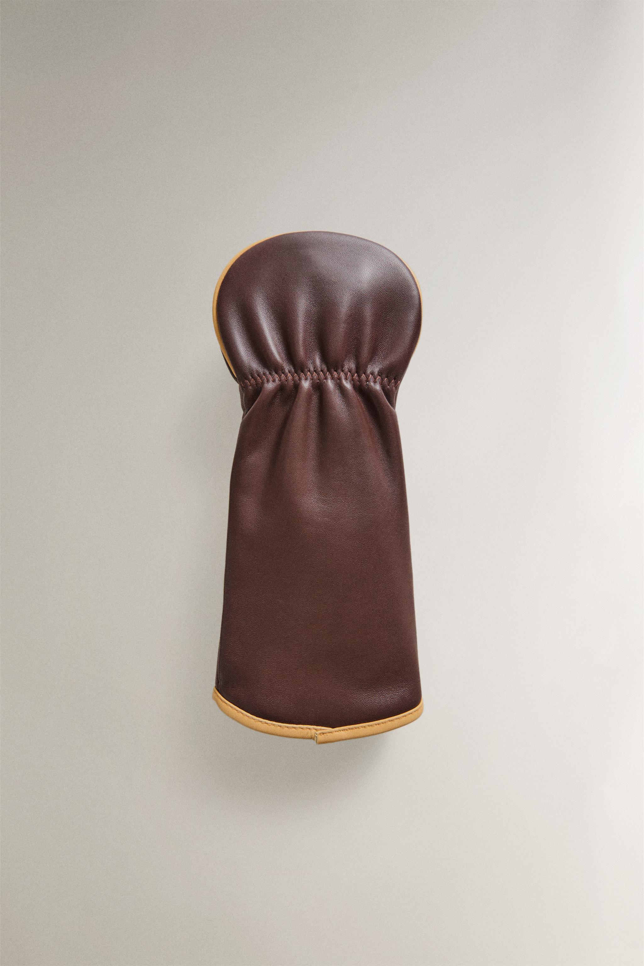 LEATHER FAIRWAY WOOD GOLF CLUB COVER