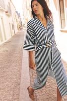 ROBE MI-LONGUE SATINÉE ET IMPRIMÉE