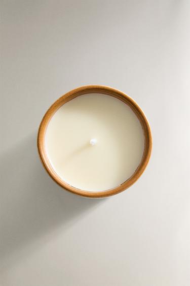 (150 G) SUNSET AT LEGZIRA SCENTED CANDLE - SAND/BROWN by Zara - Image 3