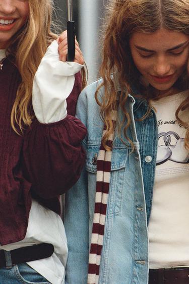 LOOK - Ροζ μεσαία απόχρωση του Zara